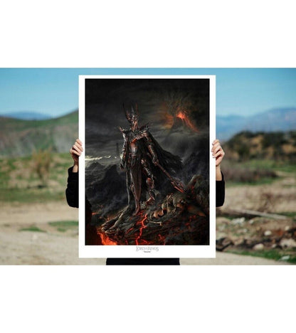 The Lord of the Rings: Sauron Variant Unframed Art Print Large Size