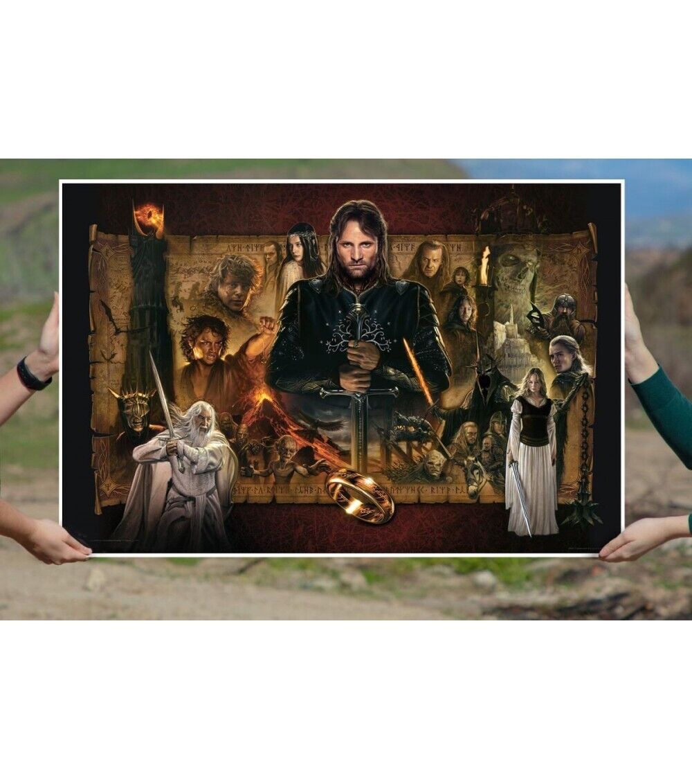 The Lord of the Rings: The Return of the King Unframed Art Print