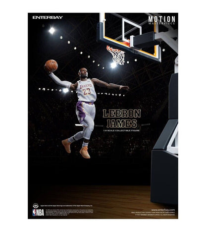 NBA: Collection Motion Masterpiece Actionfigur 1/9 LeBron James (LA Lakers) 23 c