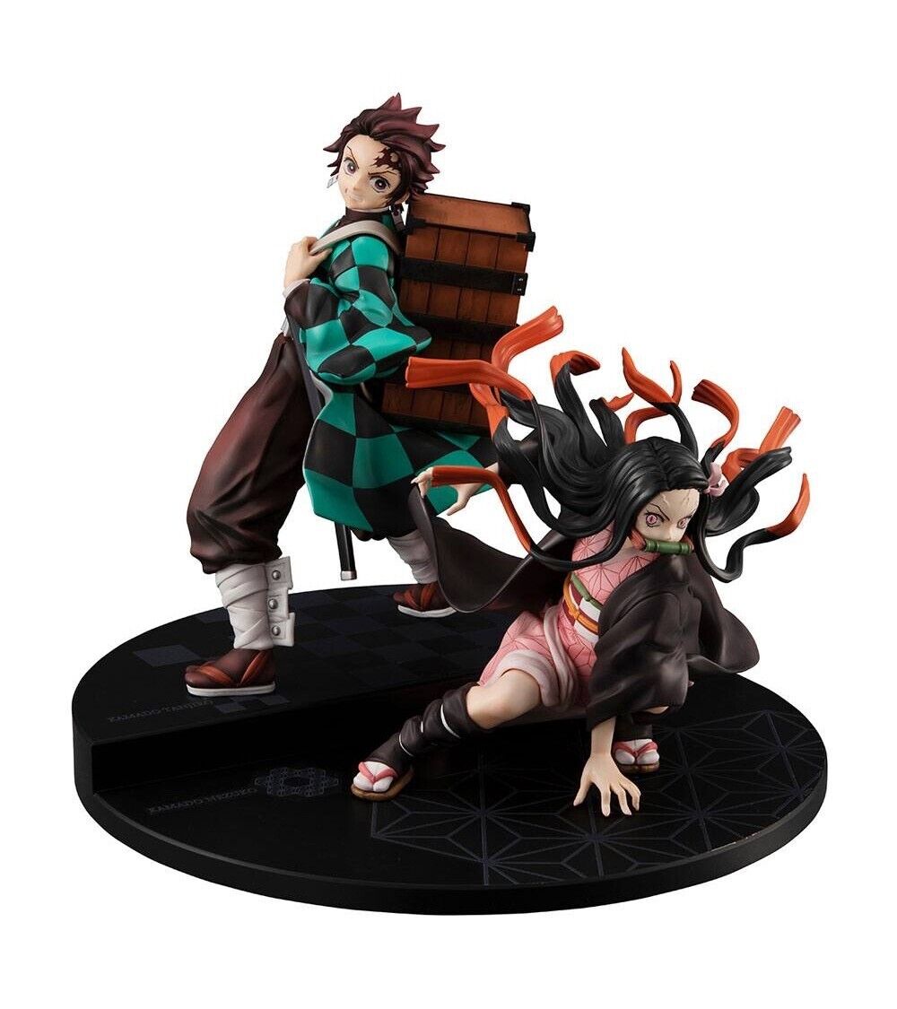 Demon Slayer KimetsuNoYaiba Precious Series Statues Kamado Brother & Sister 13cm