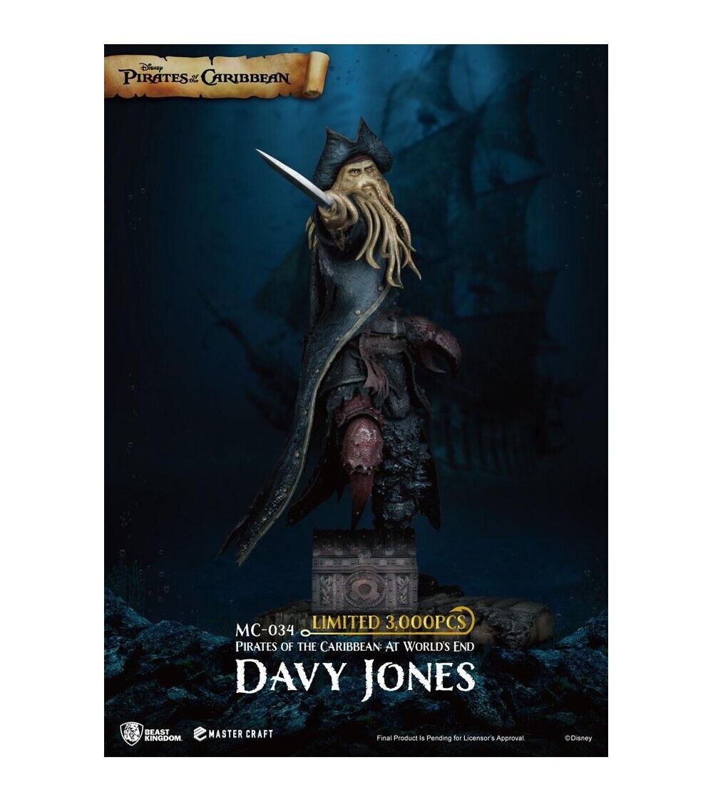 Pirates of the Caribbean: At World's End Master Craft Statue Davy Jones 42 cm