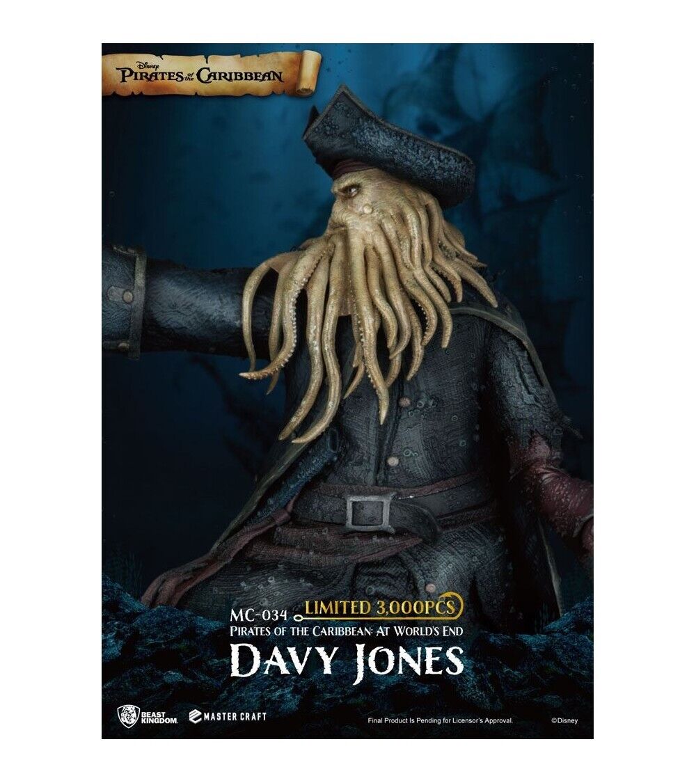 Pirates of the Caribbean: At World's End Master Craft Statue Davy Jones 42 cm