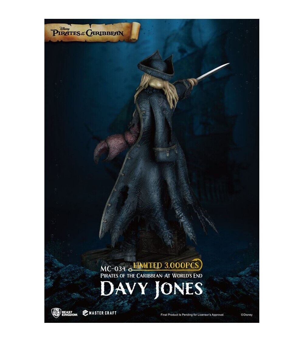 Pirates of the Caribbean: At World's End Master Craft Statue Davy Jones 42 cm