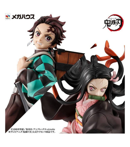 Demon Slayer KimetsuNoYaiba Precious Series Statues Kamado Brother & Sister 13cm