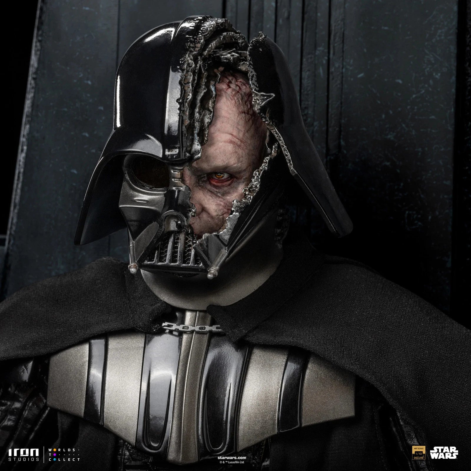 Star Wars Art Scale Statue 1/10 Darth Vader on Throne 18 cm