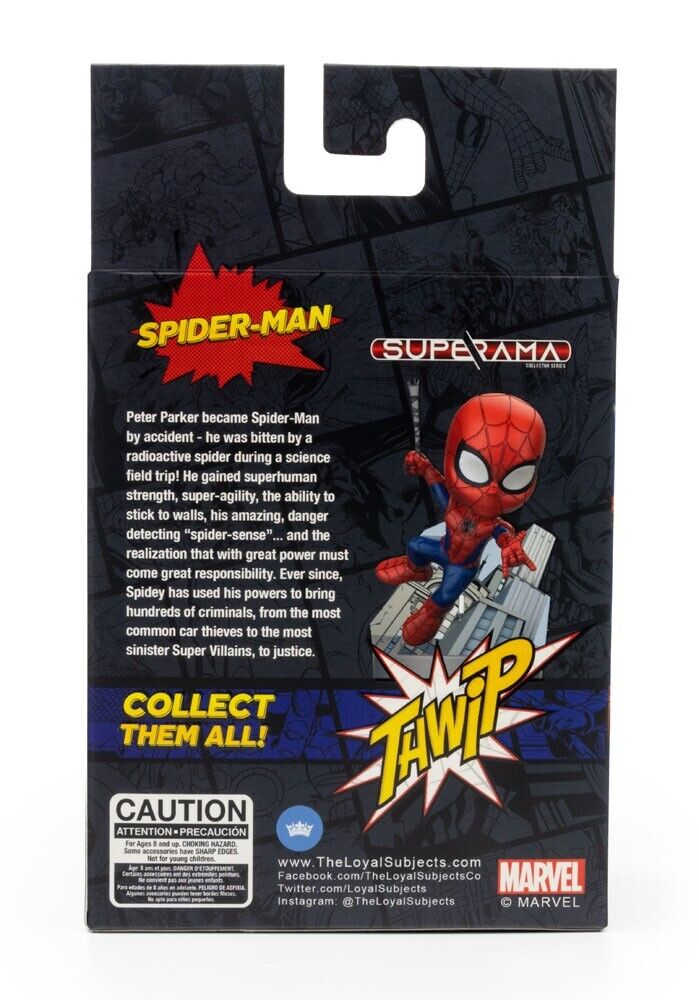 Marvel Superama Mini Diorama Spider-Man 10 cm (Mini Figure) Pop!