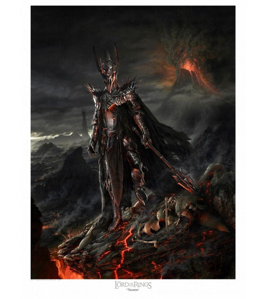 The Lord of the Rings: Sauron Variant Unframed Art Print Large Size