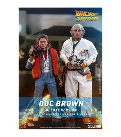 Back To The Future: Doc Brown Movie Masterpiece Action Figure 1/6 (Deluxe)