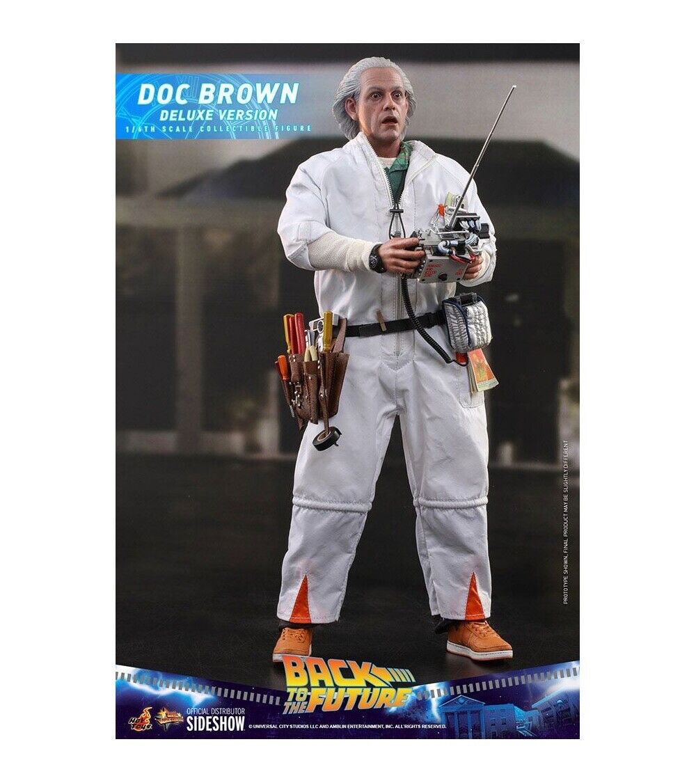 Back To The Future: Doc Brown Movie Masterpiece Action Figure 1/6 (Deluxe)