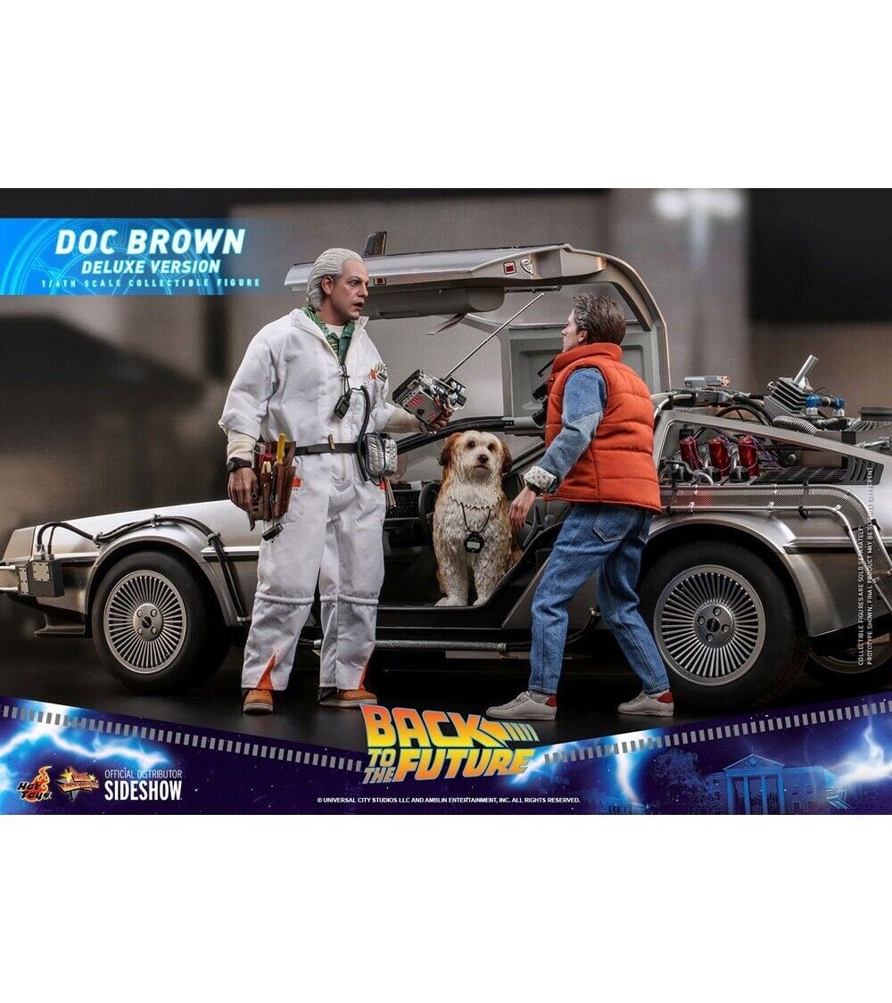 Back To The Future: Doc Brown Movie Masterpiece Action Figure 1/6 (Deluxe)