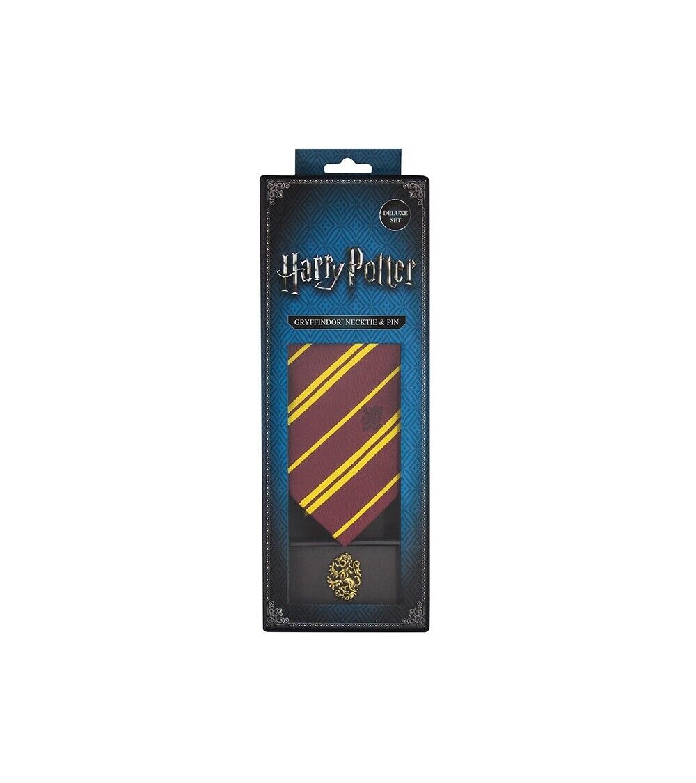 Harry Potter: Griffindor Necktie Dlx Box Set (Cravatta)