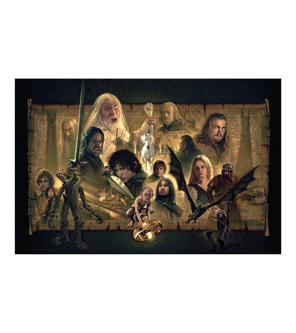 Lord of the Rings: The Two Towers Unframed Art Print