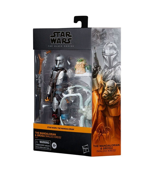 Star Wars: The Mandalorian Black Series Action Figures 2021 Mandalorian & Grogu (Maldo Kreis) 15 cm