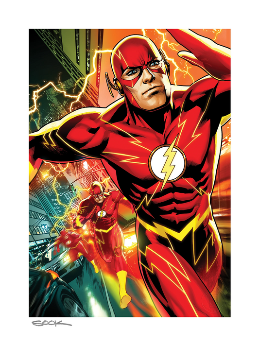 DC Comics: The Flash Unframed Art Print