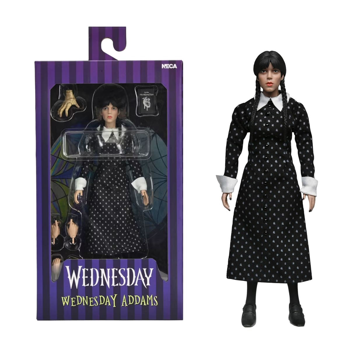 Wednesday Action Figure Wednesday Addams (Classic Dress) 20 cm