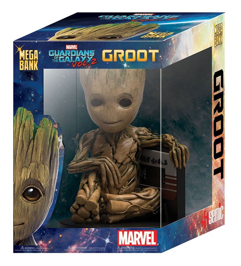 Marvel: Guardians of the Galaxy 2 - Coin Bank Baby Groot 17 cm - Salvadanaio