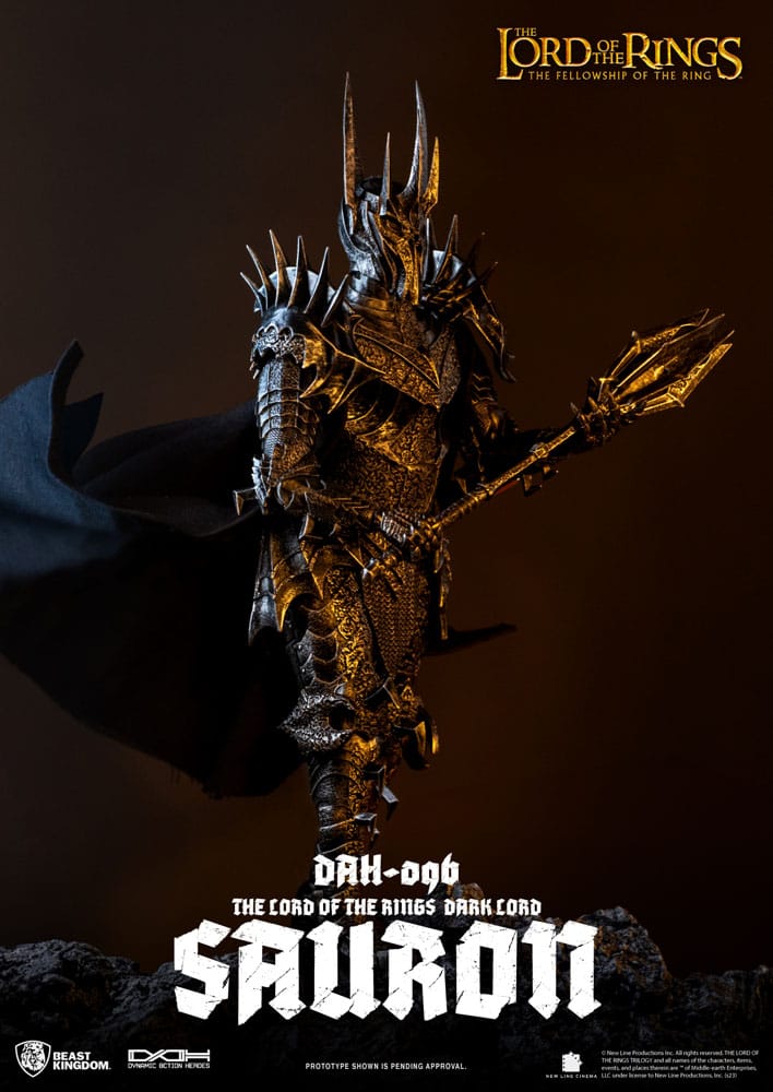 The Lord of the Rings: Sauron Dynamic 8ction Heroes Action Figure 1/9 29 cm