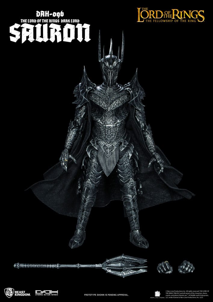 The Lord of the Rings: Sauron Dynamic 8ction Heroes Action Figure 1/9 29 cm