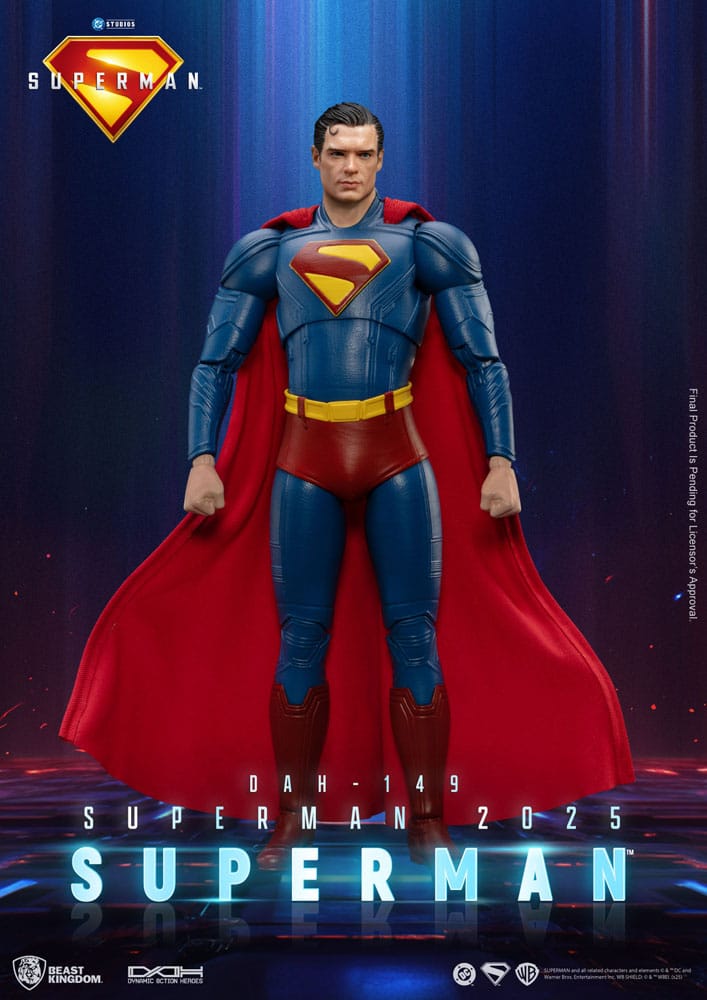 Superman (2025) Action Figure Superman & Krypto 21 cm