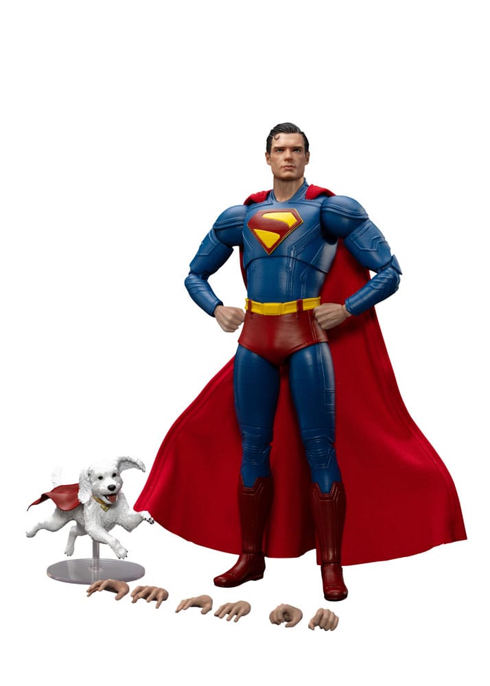 Superman (2025) Action Figure Superman & Krypto 21 cm