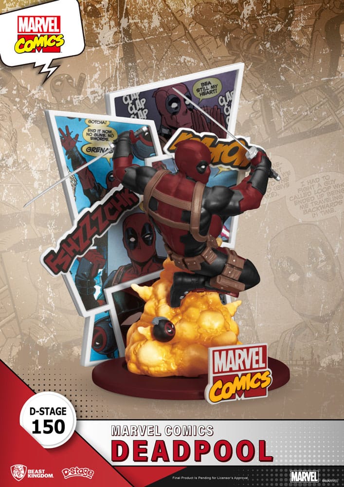 Marvel: D-Stage PVC Diorama Deadpool 16 cm