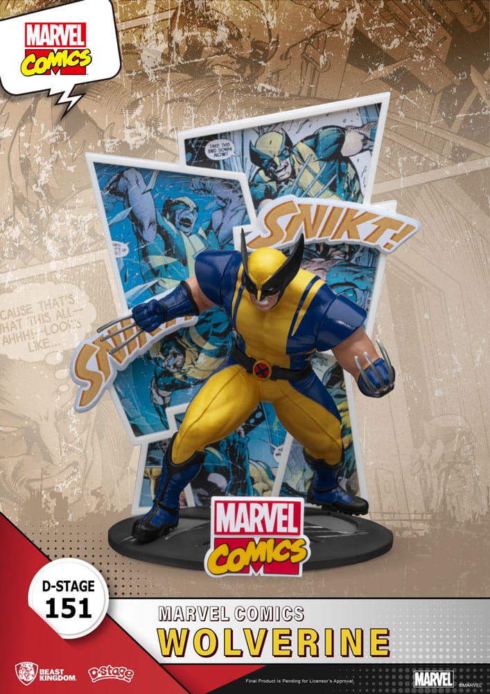 Marvel: D-Stage PVC Diorama Wolverine 16 cm