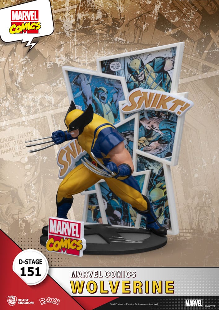 Marvel: D-Stage PVC Diorama Wolverine 16 cm