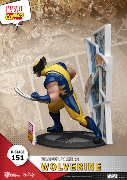 Marvel: D-Stage PVC Diorama Wolverine 16 cm