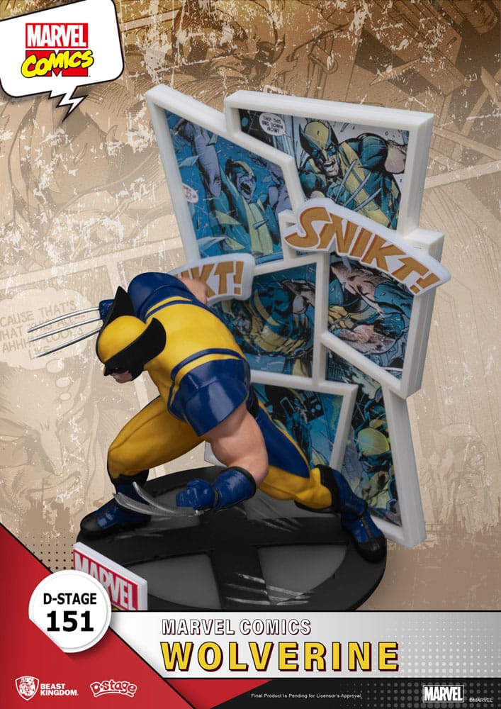 Marvel: D-Stage PVC Diorama Wolverine 16 cm