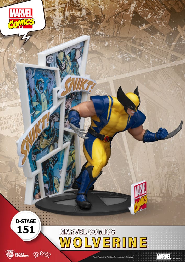 Marvel: D-Stage PVC Diorama Wolverine 16 cm