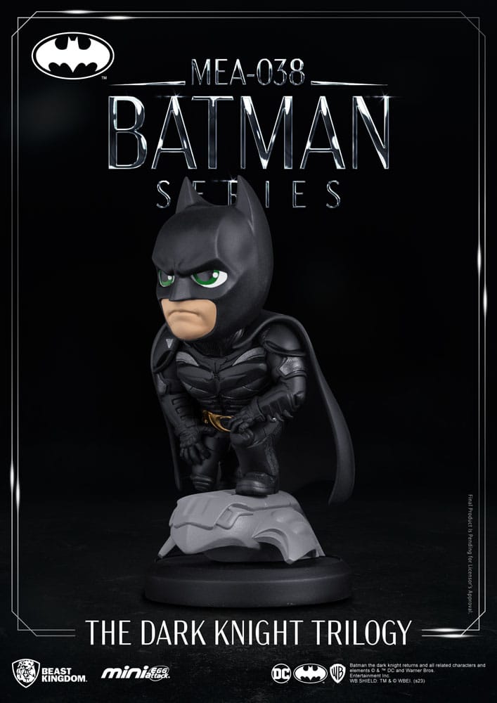 DC Comics Mini Egg Attack Figure The Dark Knight Trilogy Batman 8 cm statue