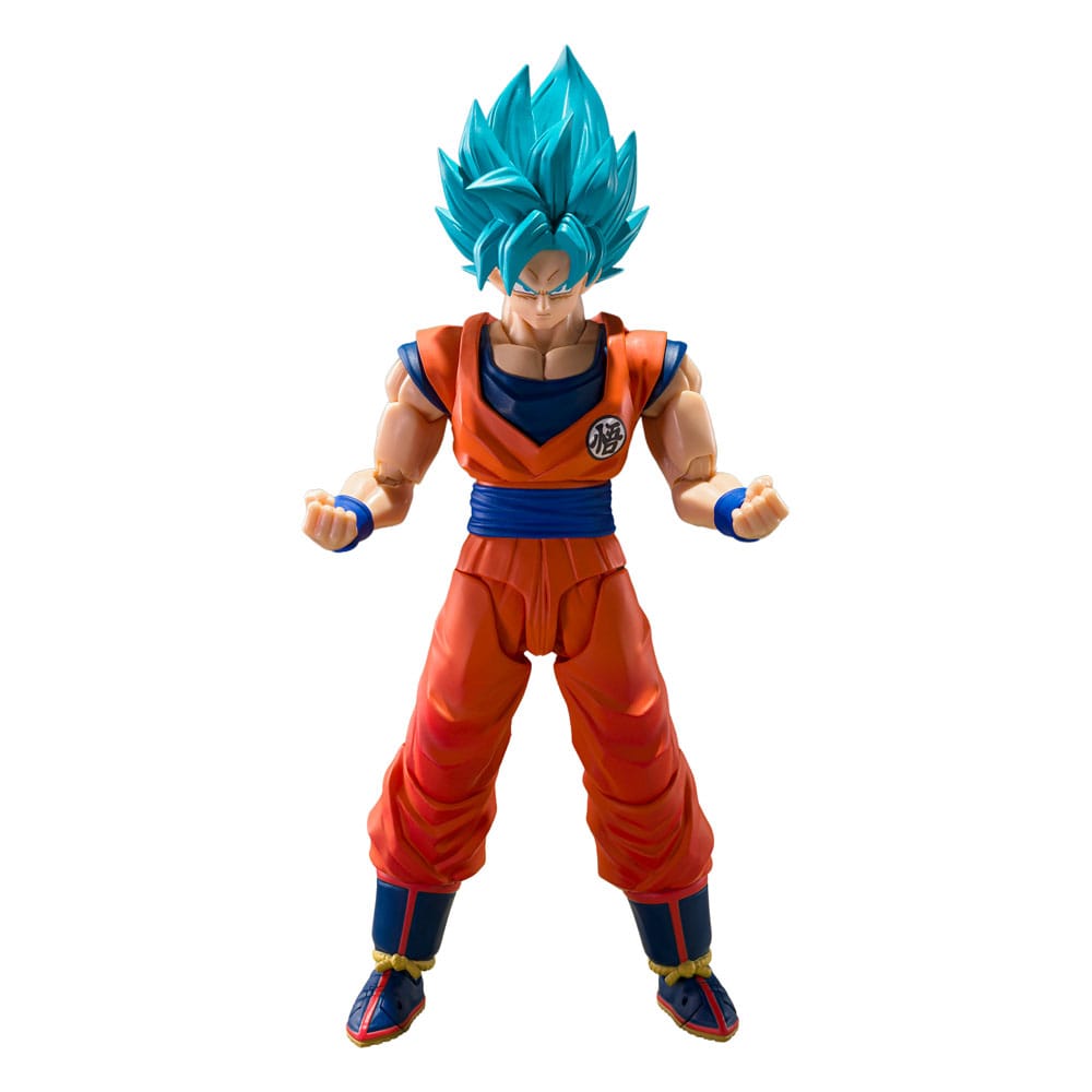 Dragon Ball Super S.H.Figuarts Action Figure Super Saiyan God Super Son Goku (Blue power transcending Limits) 15 cm