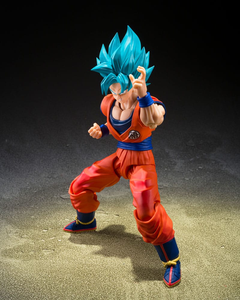 Dragon Ball Super S.H.Figuarts Action Figure Super Saiyan God Super Son Goku (Blue power transcending Limits) 15 cm