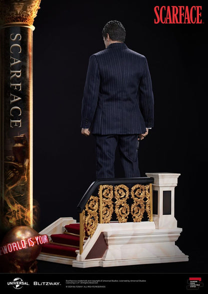 ---PREORDINE--- Scarface Superb Scale Statue 1/4 Tony Montana 53 cm