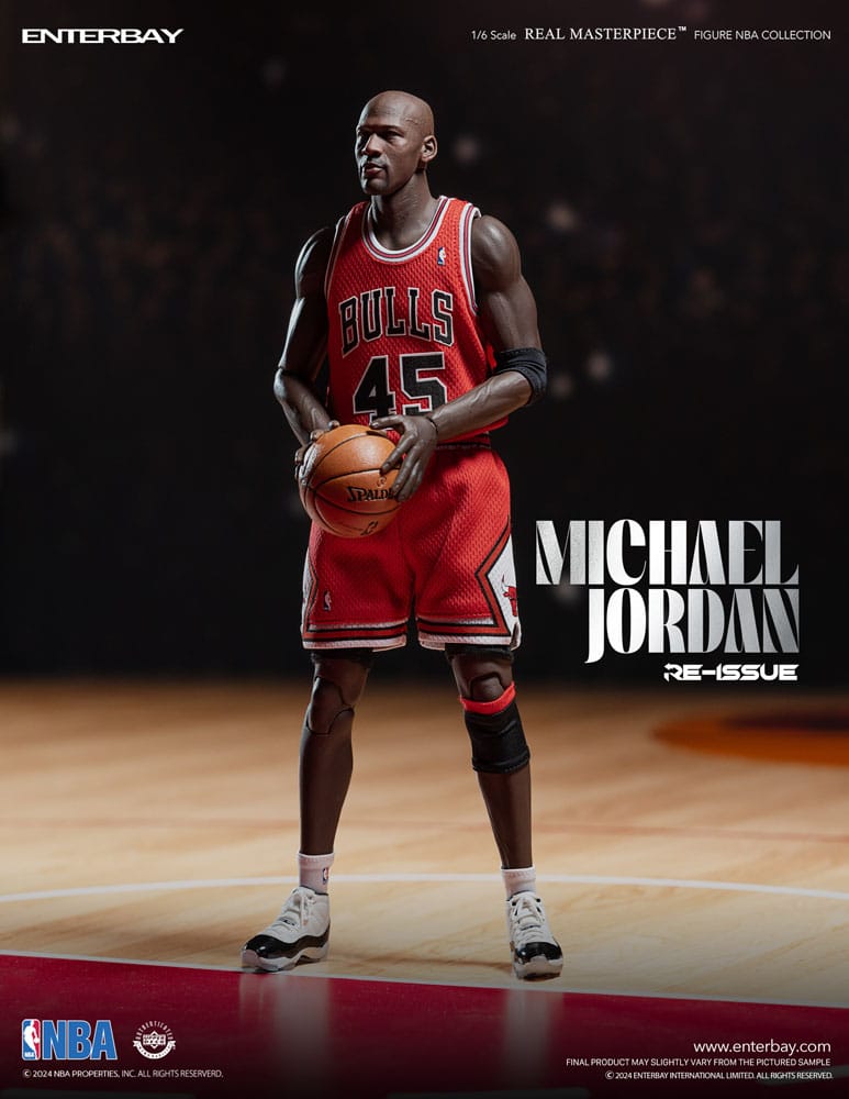 NBA: Collection Real Masterpiece Action figure 1/6 Michael Jordan "I'm Back" Edition Limited 30 cm