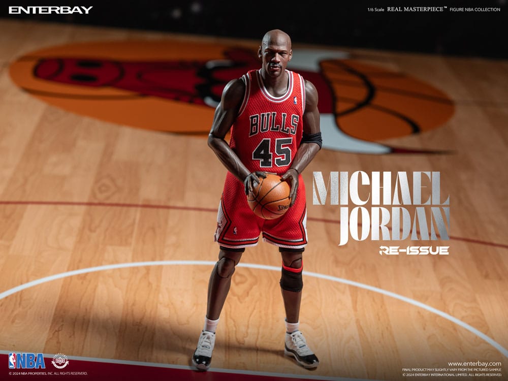 NBA: Collection Real Masterpiece Action figure 1/6 Michael Jordan "I'm Back" Edition Limited 30 cm