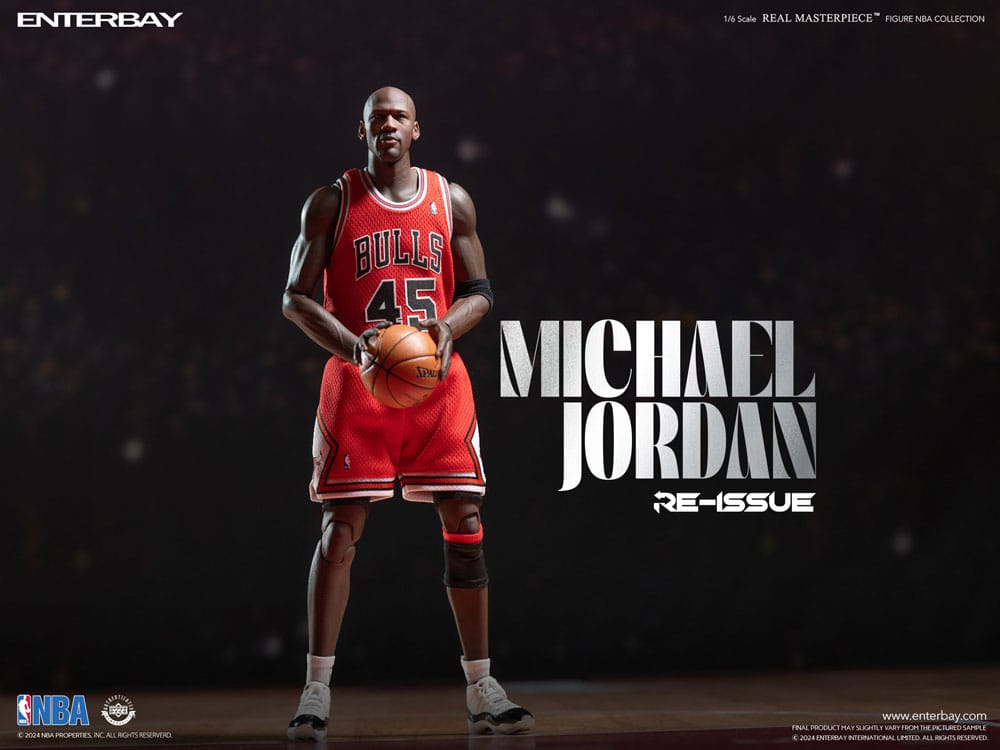 NBA: Collection Real Masterpiece Action figure 1/6 Michael Jordan "I'm Back" Edition Limited 30 cm