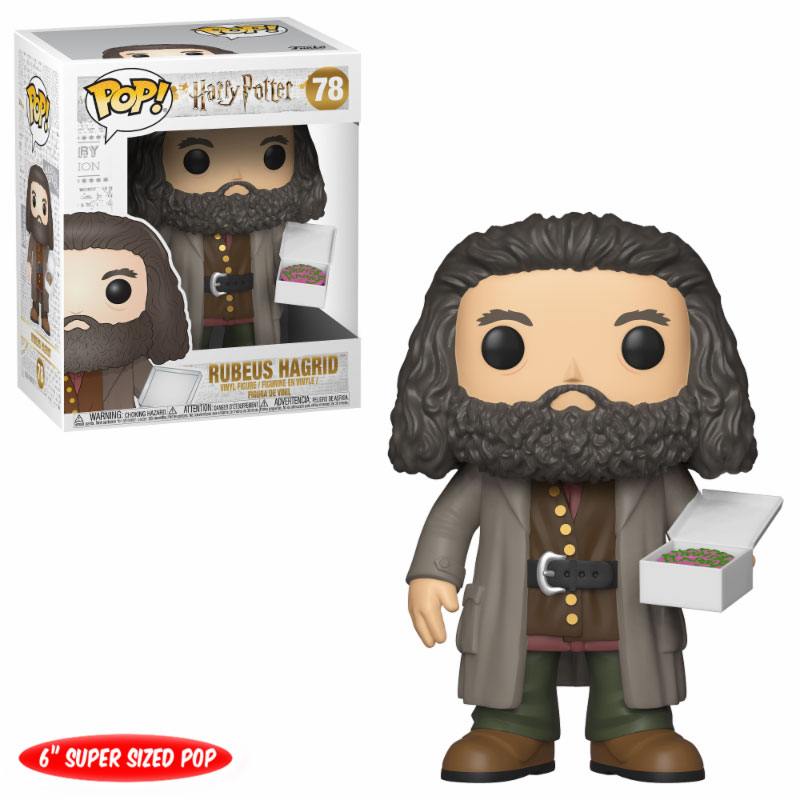 Funko Pop! Harry Potter: Super Sized Movies Vinyl Figure Hagrid with Cake 14 cm