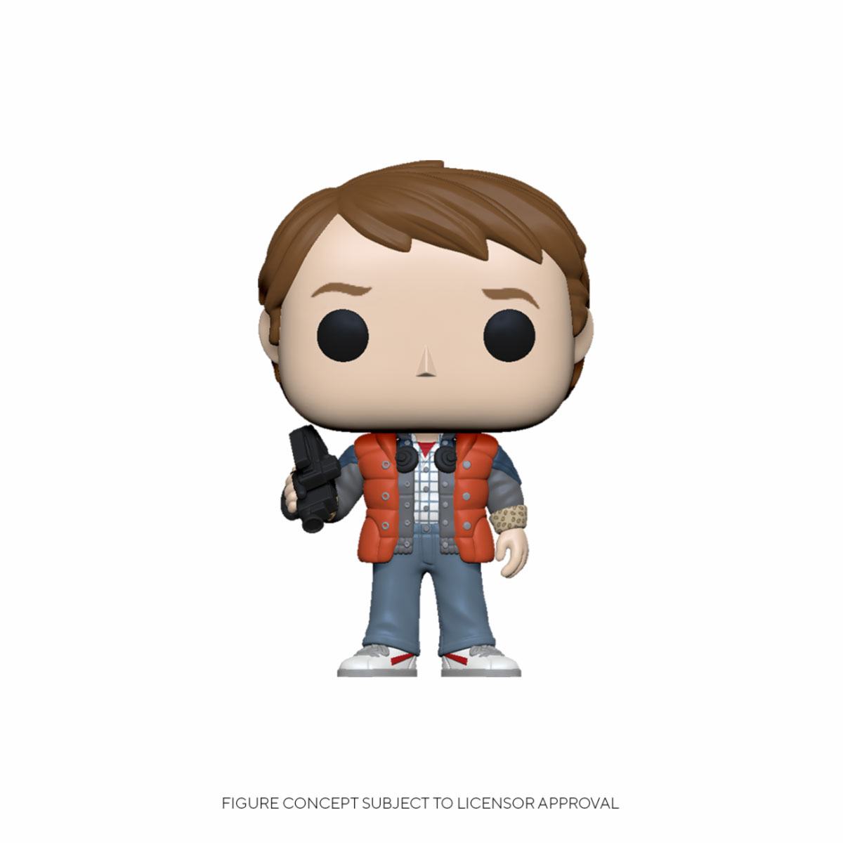 Funko Pop! Back to the Future: Vinyl Figure Marty McFly in Puffy Vest 9 cm