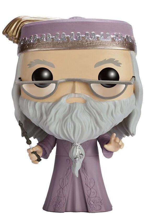 Funko Pop! Harry Potter: Movies Vinyl Figure Albus Dumbledore with Wand 9 cm