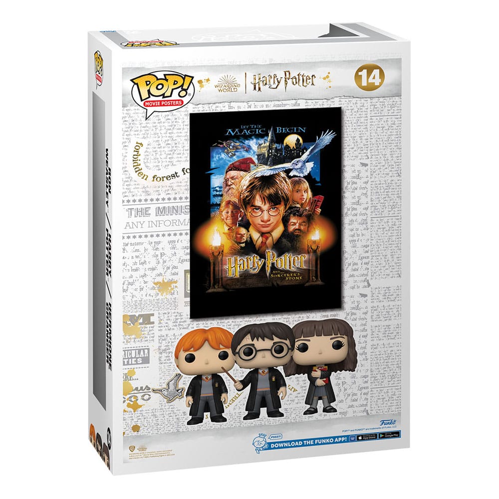 Harry Potter: Funko POP! Movie Poster & Figure Sorcerer's Stone 9 cm