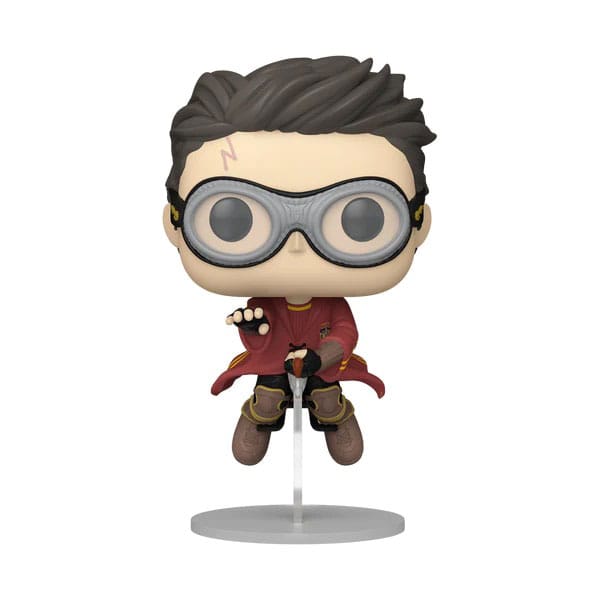 Funko Pop! Harry Potter: Movies Vinyl Figure Harry w/Broom(Quidditch) 9 cm