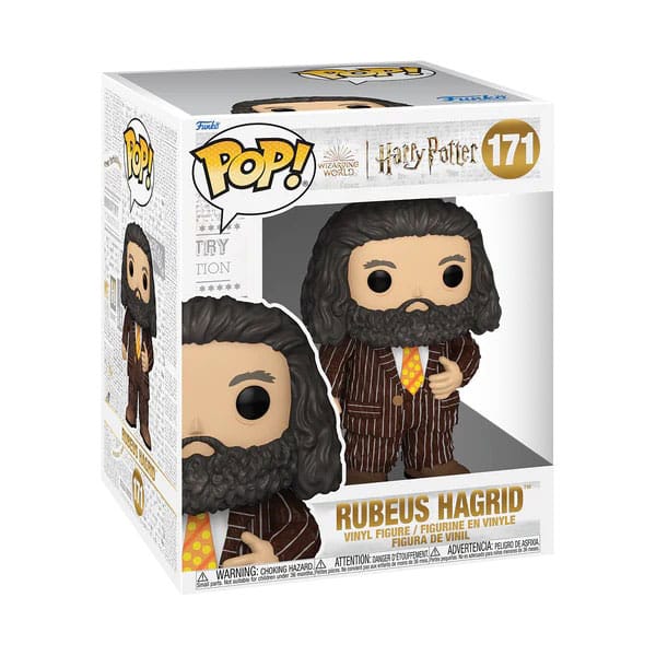 Funko Pop! Harry Potter: Super Sized Vinyl Figure Hagrid Animal Pelt Outfit 15 cm