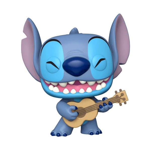 Pop! Lilo & Stitch: Super Sized Jumbo Games Vinyl Figure Stitch w/Uke 25 cm