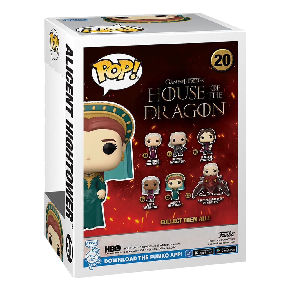 Funko Pop! House of the Dragon: TV Vinyl Figure Allicent Hightower 9 cm