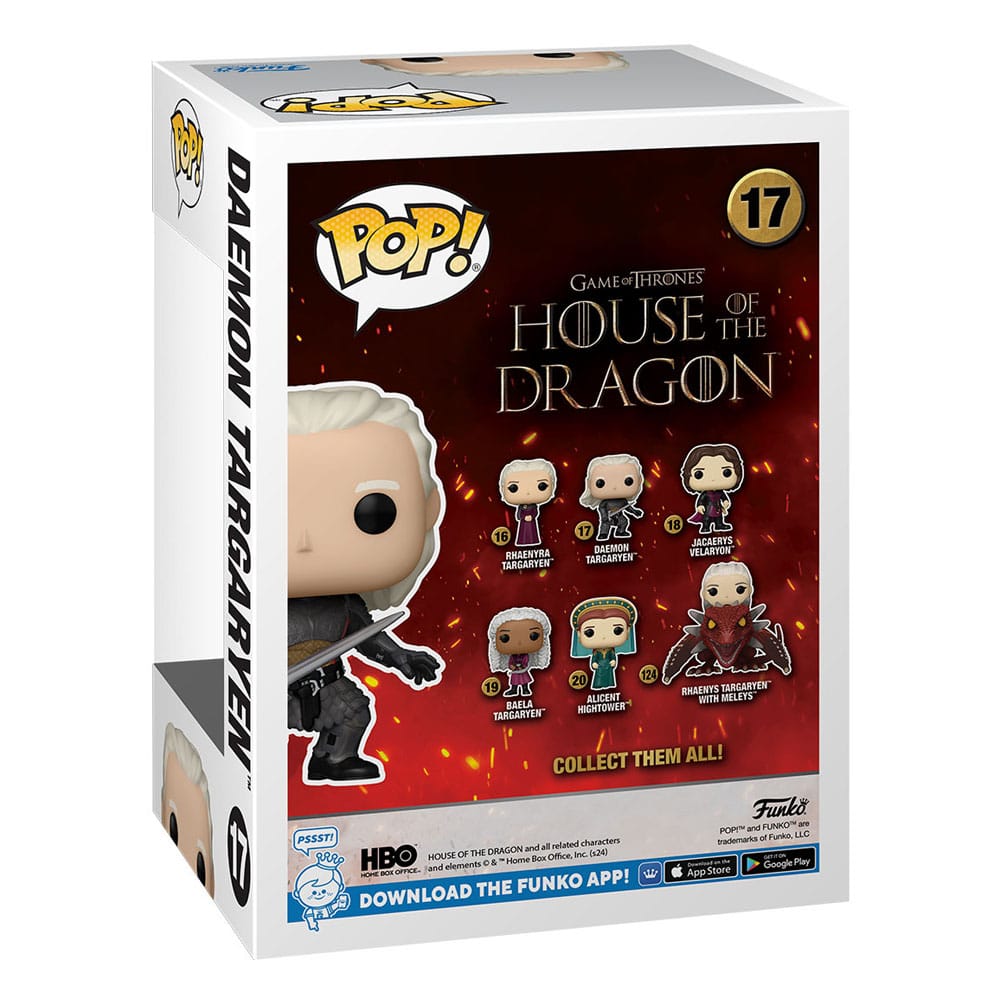 Funko Pop! House of the Dragon TV Vinyl Figure Daemon Targaryen 9 cm