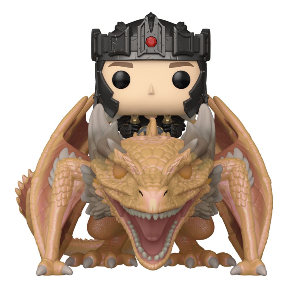 Funko POP! Game Of Thrones: House of the Dragon Rides Vinyl Figure Aegon Targaryen w/ Sunfyre 14 cm