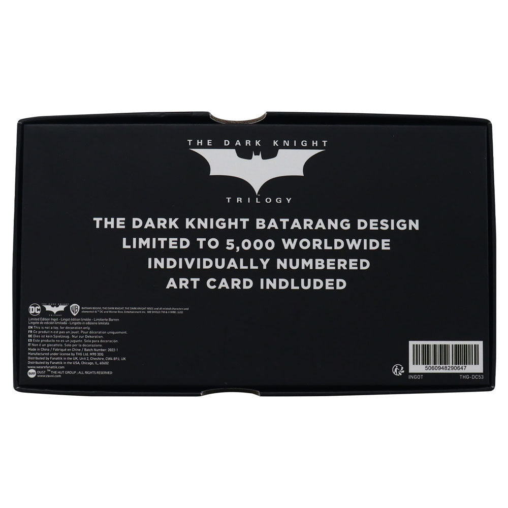 DC Comics: The Dark Knight Replica Batman Batarang Limited Edition 18 cm