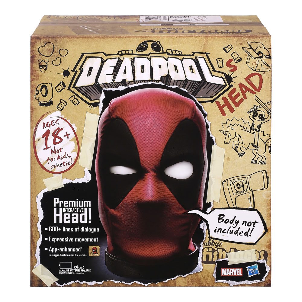 Marvel: Legends Premium Interactive Head Deadpool's Head - Testa Interattiva