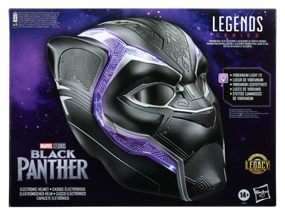 Marvel: Black Panther Marvel Legends Series Electronic Helmet Black Panther Hasbro